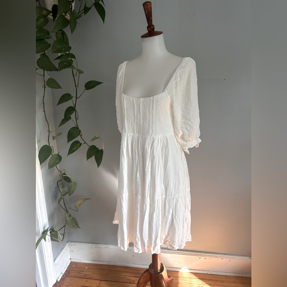 Altar’d State White Cottagecore Dress